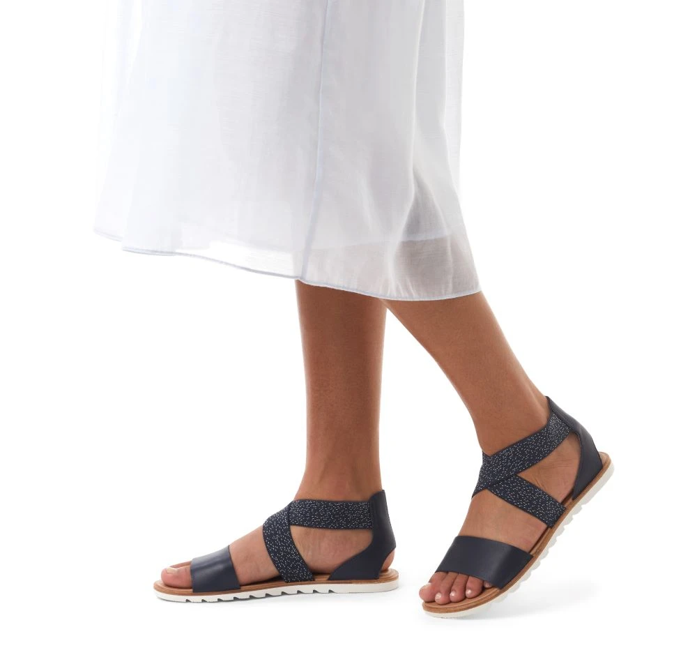 'Sorel' Women's Ella II Sandal - Nocturnal / Sea Salt 8 'Sorel' Women's Ella II Sandal - Nocturnal / Sea Salt - Image 6
