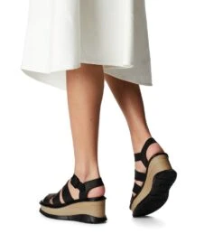 'Sorel' Women's Joanie III Ankle Strap Sandal - Black / Black 15 'Sorel' Women's Joanie III Ankle Strap Sandal - Black / Black -Carhartt || Under Armour || The North Face Shop 1986391 010 a9 presetHigh Res JPEG 300DPI 1024x1024@2x