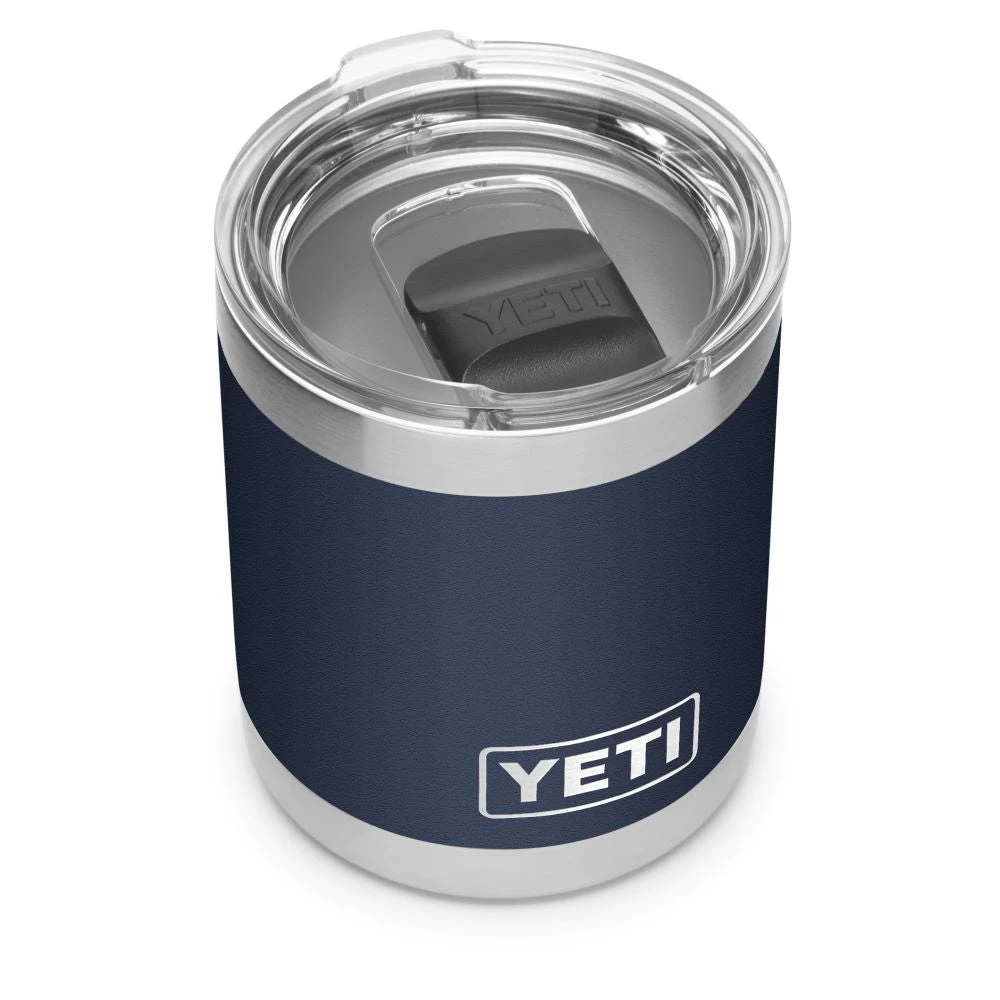 'Yeti' 10 Oz. Rambler Lowball W/Magslider Lid - Navy 3 'Yeti' 10 Oz. Rambler Lowball W/Magslider Lid - Navy