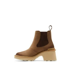'Sorel' Women's Hi-Line Heel Chelsea Boot - Umber / Ceramic -Carhartt || Under Armour || The North Face Shop 2009131 261 m presetHigh Res JPEG 300DPI 1024x1024@2x