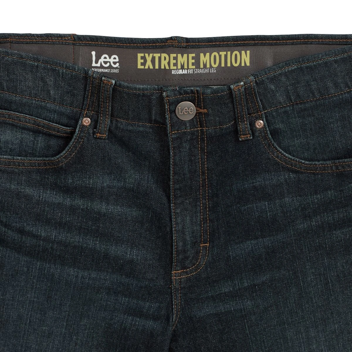 'Lee' Men's Extreme Motion Regular Fit Straight Leg - Night Owl 6 'Lee' Men's Extreme Motion Regular Fit Straight Leg - Night Owl - Image 4
