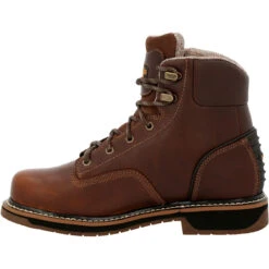 'Georgia Boot' Men's 6" Amp LT Edge EH WP Soft Toe - Brown -Carhartt || Under Armour || The North Face Shop 20201110072528 6e08d411 1024x1024@2x