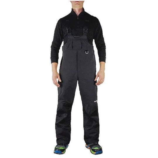 'Boulder Gear' Men's Precise Side Zip WP Bib - Black 5 'Boulder Gear' Men's Precise Side Zip WP Bib - Black - Image 3