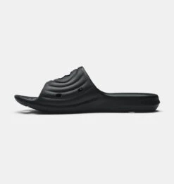 'Under Armour' Men's Locker IV Slide Sandal - Black / Black / White 11 'Under Armour' Men's Locker IV Slide Sandal - Black / Black / White -Carhartt || Under Armour || The North Face Shop 3023758 001 A 1024x1024@2x
