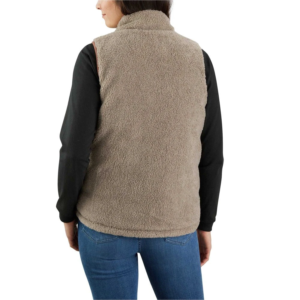 'Carhartt' Women's Montana Reversible Insulated Vest - Oak Brown 5 'Carhartt' Women's Montana Reversible Insulated Vest - Oak Brown - Image 3