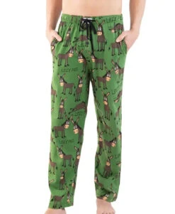 'Lazy One' Men's Lazy Ass PJ Pant - Green