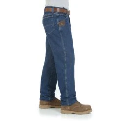 'Wrangler' Men's Quilt Lined 5 Pocket Jeans - Antique Indigo -Carhartt || Under Armour || The North Face Shop 3W055TH BS01 SWNN WPRD 1024x1024@2x