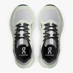 'On Running' Women's Cloudrunner - Frost / Aloe 9 'On Running' Women's Cloudrunner - Frost / Aloe -Carhartt || Under Armour || The North Face Shop 46.99019 cloudrunner ss22 frost aloe w g2 1024x1024@2x