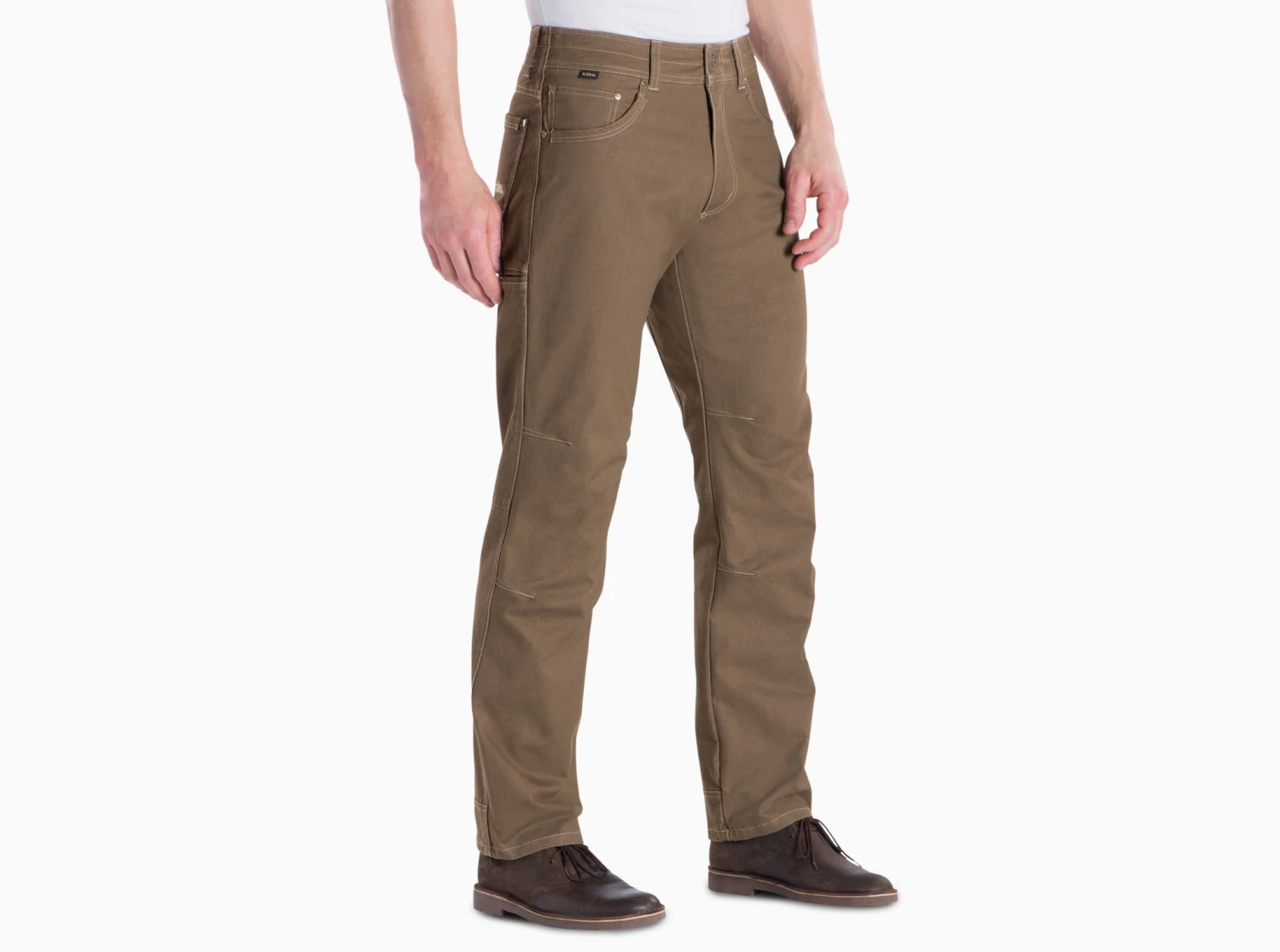 'Kuhl' Men's Hot Rydr™ Lined Pant - Dark Khaki 3 'Kuhl' Men's Hot Rydr™ Lined Pant - Dark Khaki
