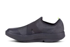 'OOFOS' Men's OOmg Fiber Low Slip On - Black / Gray -Carhartt || Under Armour || The North Face Shop 5180FIBRE shot4 1024x1024@2x
