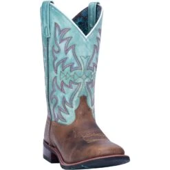 'Laredo' Women's 11" Anita Western Square Toe - Brown / Turquoise 14 'Laredo' Women's 11" Anita Western Square Toe - Brown / Turquoise -Carhartt || Under Armour || The North Face Shop 5607 1 1024x1024@2x