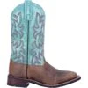 'Laredo' Women's 11" Anita Western Square Toe - Brown / Turquoise -Carhartt || Under Armour || The North Face Shop 5607 2 1024x1024@2x