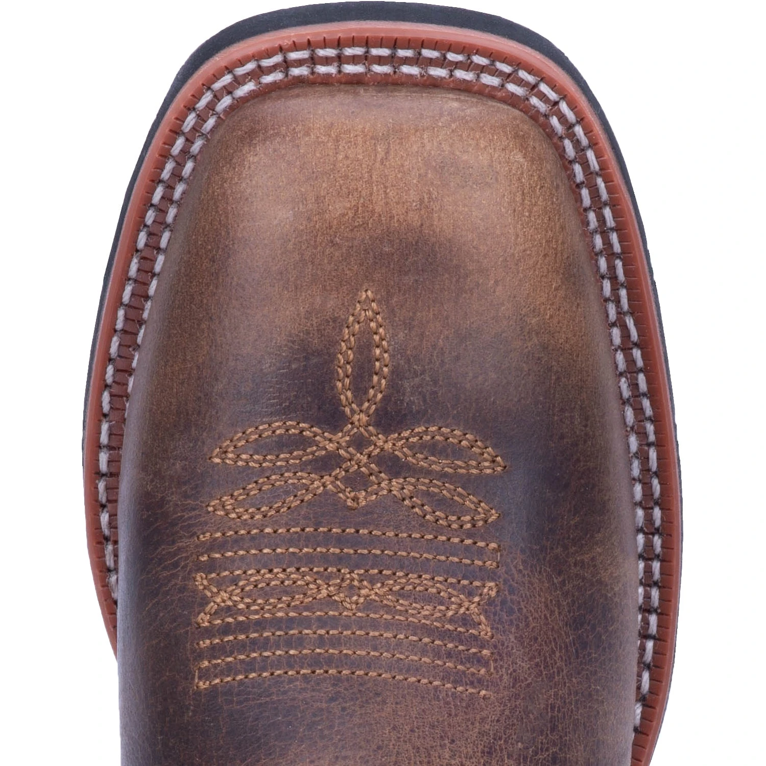 'Laredo' Women's 11" Anita Western Square Toe - Brown / Turquoise 4 'Laredo' Women's 11" Anita Western Square Toe - Brown / Turquoise - Image 2