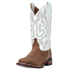 'Laredo' Women's 11" Mesquite Western Square Toe - Taupe / White -Carhartt || Under Armour || The North Face Shop 5621 1 1500x.progressive 1024x1024 9f9c2038 e09f 4a27 9427 14ca68784364 1024x1024@2x