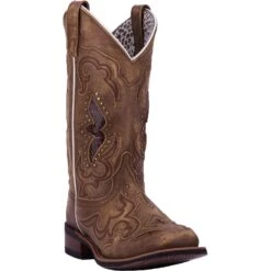 'Laredo' Women's 11" Spellbound Western Square Toe - Tan -Carhartt || Under Armour || The North Face Shop 5661 1 1500x.progressive baf0d827 c158 46e6 970d cd9ed3d17251 1024x1024@2x