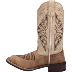 'Laredo' Women's 11" Kite Days Western Square Toe - Tan / Brown -Carhartt || Under Armour || The North Face Shop 5821 3 1024x1024@2x