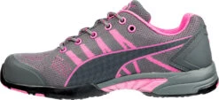 'Puma' Women's Celerity Knit Low Steel Toe - Grey / Pink -Carhartt || Under Armour || The North Face Shop 642915 CELERITY KNIT PINK WNS LOW 804 left 1024x1024@2x