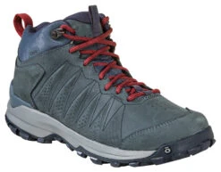 Oboz Footwear 'Oboz' Women's Sypes WP Mid Hiker - Slate -Carhartt || Under Armour || The North Face Shop 77102 Womens Sypes Mid Leather B DRY Slate 34 48917 1024x1024@2x