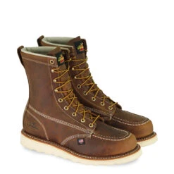'Thorogood' Men's 8" American Heritage-Trail Crazyhorse MAXWear Wedge EH Safety Toe - Brown -Carhartt || Under Armour || The North Face Shop 804 4478 1 1200x1200 b4e78cb9 ec1c 4ef3 9d8f 33fa077bb64e 1024x1024@2x