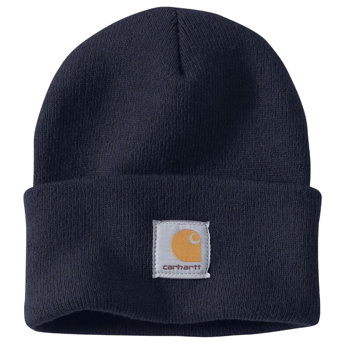 'Carhartt' Acrylic Watch Knit Hat - Navy 3 'Carhartt' Acrylic Watch Knit Hat - Navy