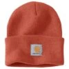 'Carhartt' Acrylic Watch Knit Hat - Desert Rose -Carhartt || Under Armour || The North Face Shop A18 Q37 MF22 e 1024x1024@2x