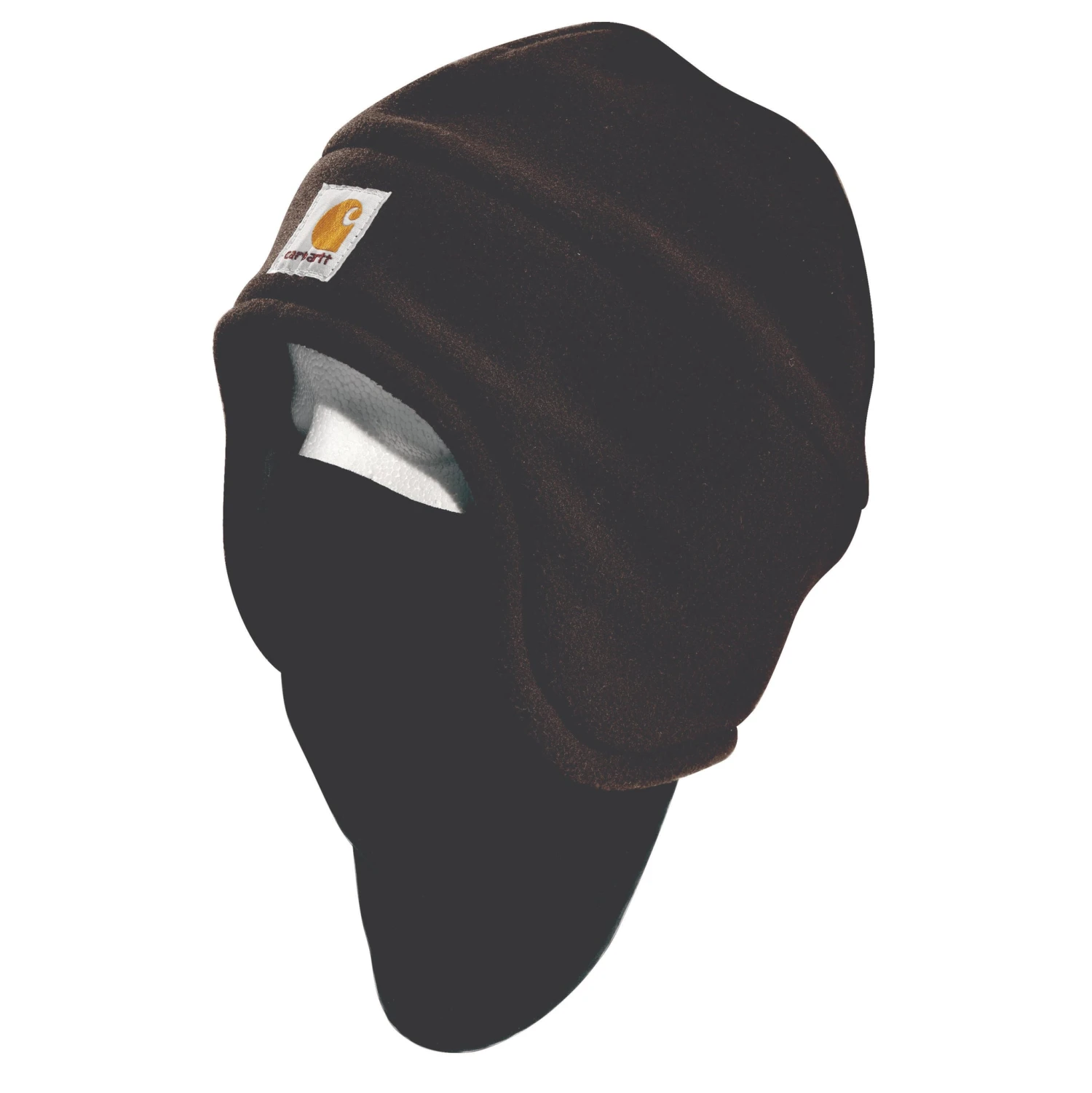 'Carhartt' Men's Fleece 2-in-1 Headwear - Dark Brown 3 'Carhartt' Men's Fleece 2-in-1 Headwear - Dark Brown