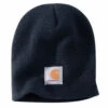 'Carhartt' Men's Acrylic Knit Beanie - Navy -Carhartt || Under Armour || The North Face Shop A205 NVY S19 1024x1024@2x