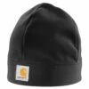 'Carhartt' Fleece Beanie - Black -Carhartt || Under Armour || The North Face Shop A207 BLK S19 1024x1024@2x