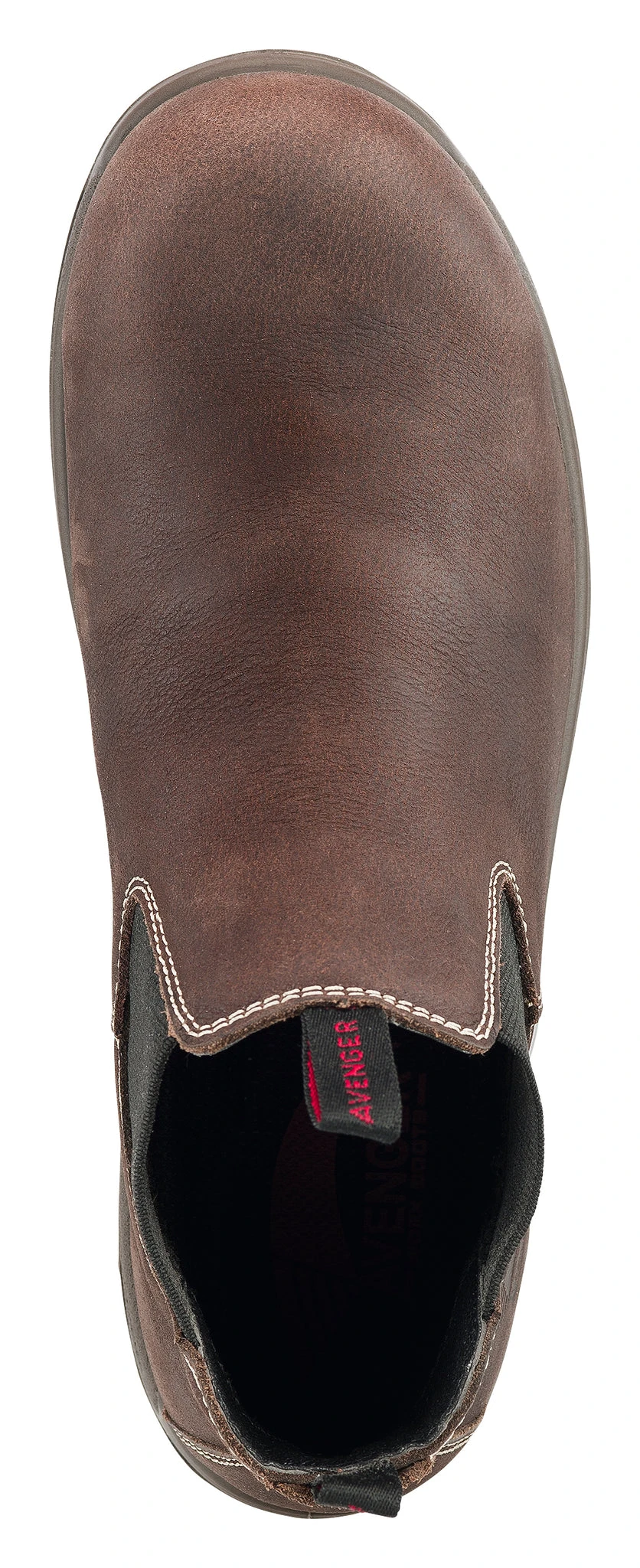 'Avenger' Men's 4" Foreman Romeo EH SR Comp Toe Pull On - Brown 4 'Avenger' Men's 4" Foreman Romeo EH SR Comp Toe Pull On - Brown - Image 2