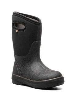 'Bogs' Kids Classic II Solid Insulated WP Rain Boots - Black -Carhartt || Under Armour || The North Face Shop Bogs Fall 2022 72950 001 ALT 2 1024x1024@2x
