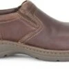 'Carolina' Men's BLVD 2.0 Aluminum Toe ESD Slip On - Brown -Carhartt || Under Armour || The North Face Shop CA5562 Profile 1024x1024@2x