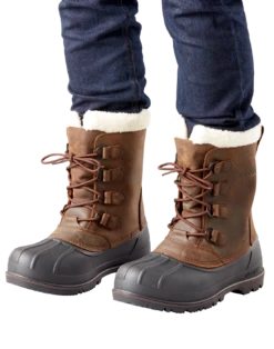 'Baffin' Men's 12" Canada Insulated WP Boot - Brown -Carhartt || Under Armour || The North Face Shop CANADA HTGEM001 BBJ ONFOOT 1 1024x1024@2x