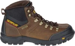 'Caterpillar' Men's Threshold WP, EH, Slip-Resistant - Brown / Black