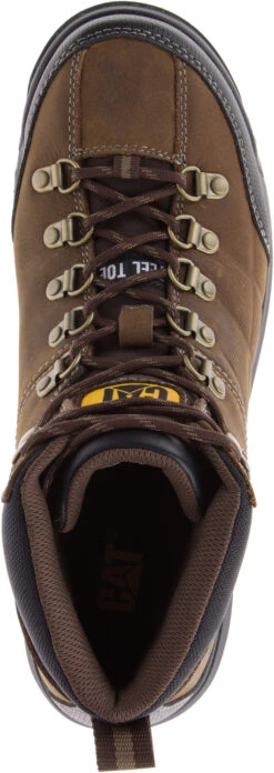 'Caterpillar' Men's 6" Threshold WP, EH, Steel Toe - Brown / Black -Carhartt || Under Armour || The North Face Shop CATM P90935 033117 S18 TOP 1024x1024@2x