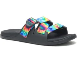 'Chaco' Women's Chillos Slide Sandal - Dark Tie Dye -Carhartt || Under Armour || The North Face Shop CHAW JCH108782 051220 S21 032 1024x1024@2x