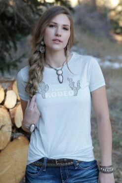 'Cruel' Women' Screen Print Tee - Heather Olive