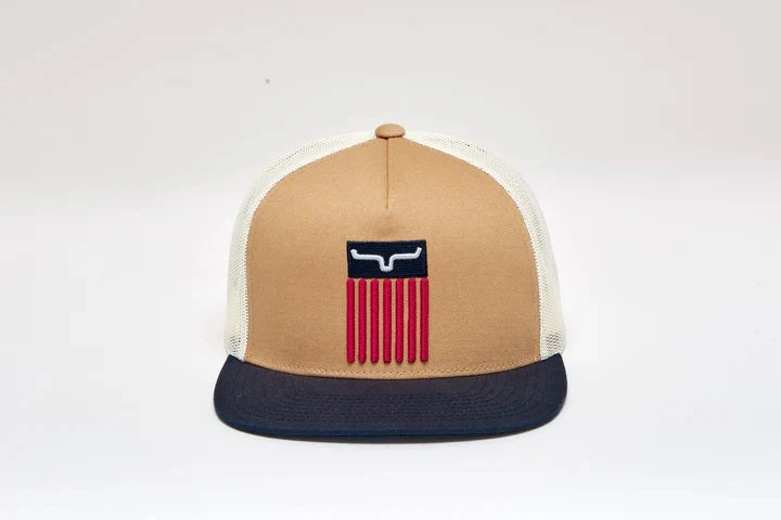 'Kimes Ranch' Men's Cody Trucker Cap - Work Wear Brown 3 'Kimes Ranch' Men's Cody Trucker Cap - Work Wear Brown