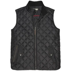 'Dakota Grizzly' Men's Newton Vest - Obsidian