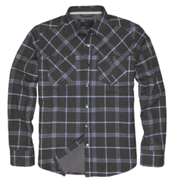 'Dakota Grizzly' Men's Gibson Shirt Jacket - Charcoal Heather