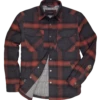 'Dakota Grizzly' Men's Tobias Flannel Shirt Jacket - Burnt -Carhartt || Under Armour || The North Face Shop D1427 638TOBIASburnt 2 1024x1024@2x