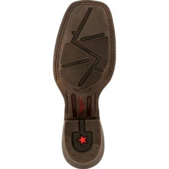 'Durango' Men's 15" Rebel Pro Western Saddle Boot - Chestnut / Brilliant Blue -Carhartt || Under Armour || The North Face Shop DDB0337 outsole 1024x1024@2x