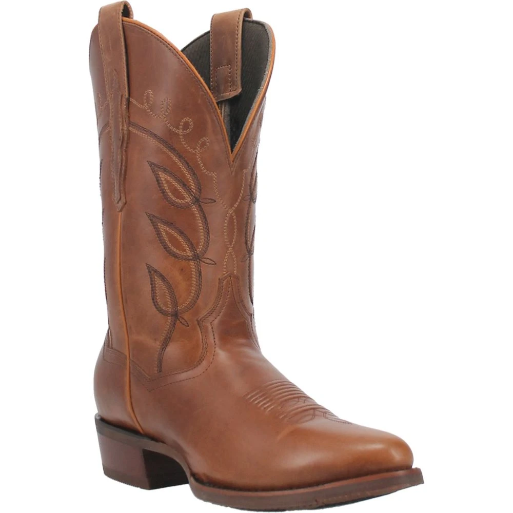 'Dan Post' Men's 12" Woodrow Western Round Toe - Tan 4 'Dan Post' Men's 12" Woodrow Western Round Toe - Tan - Image 2
