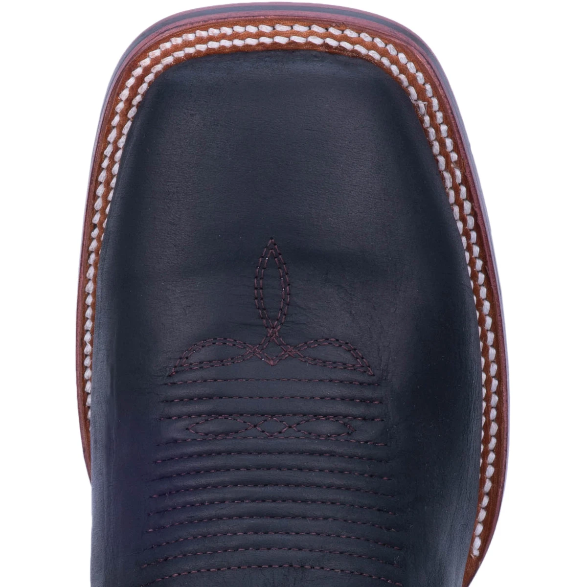 'Dan Post' Men's 11" Deuce Western Wide Square Toe - Black / Brown 5 'Dan Post' Men's 11" Deuce Western Wide Square Toe - Black / Brown - Image 3