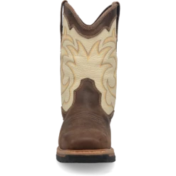 'Dan Post' Men's 11" Storm Tide EH WP Western Square Toe - Bone / Brown -Carhartt || Under Armour || The North Face Shop DP56411 shdw 5 1024x1024@2x