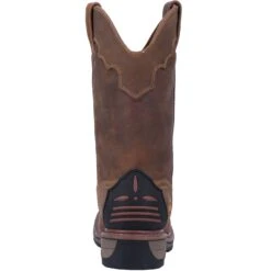 ‘Dan Post’ Men’s 11” Blayde Leather WP Western Work - Saddle Tan -Carhartt || Under Armour || The North Face Shop DP69402 4 1024x1024@2x