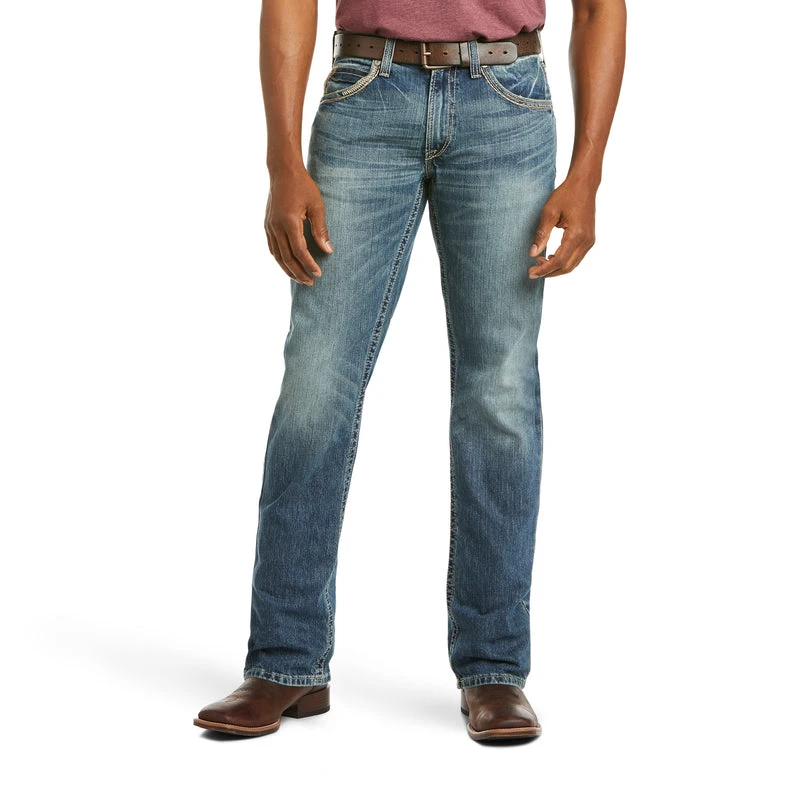 'Ariat' Men's M5 Slim Stackable Straight Leg - Gambler 3 'Ariat' Men's M5 Slim Stackable Straight Leg - Gambler