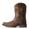 'Ariat' Men's 11" Rambler Patriot Square Toe - Brown -Carhartt || Under Armour || The North Face Shop F19 MNS WEST Couto 10029692 side 1024x1024@2x