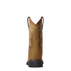 'Ariat' Women's 9" Krista EH MetGuard Steel Toe - Brown -Carhartt || Under Armour || The North Face Shop F20 WMS WORK 10033994 heel 1024x1024@2x