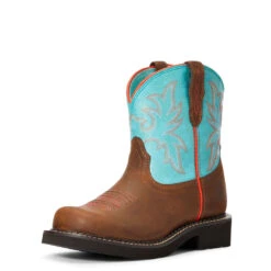 'Ariat' Youth 6" Cowpoke Fatbaby Western - Dark Brown / Turquoise 11 'Ariat' Youth 6" Cowpoke Fatbaby Western - Dark Brown / Turquoise -Carhartt || Under Armour || The North Face Shop F20 YTH WEST 10034014 3 4 front 1024x1024@2x
