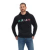 'Ariat' Men's Mexico Hoodie - Black -Carhartt || Under Armour || The North Face Shop F21 MNS WEST 10038962 front 1024x1024@2x